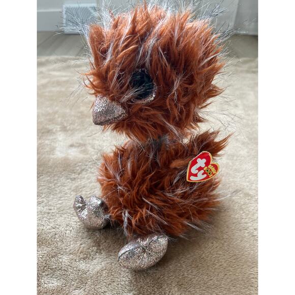 NWT TY Beanie Boo Orson the Brown Ostrich Stuffie Stuffed‎ Animal 2019 - Picture 1 of 4